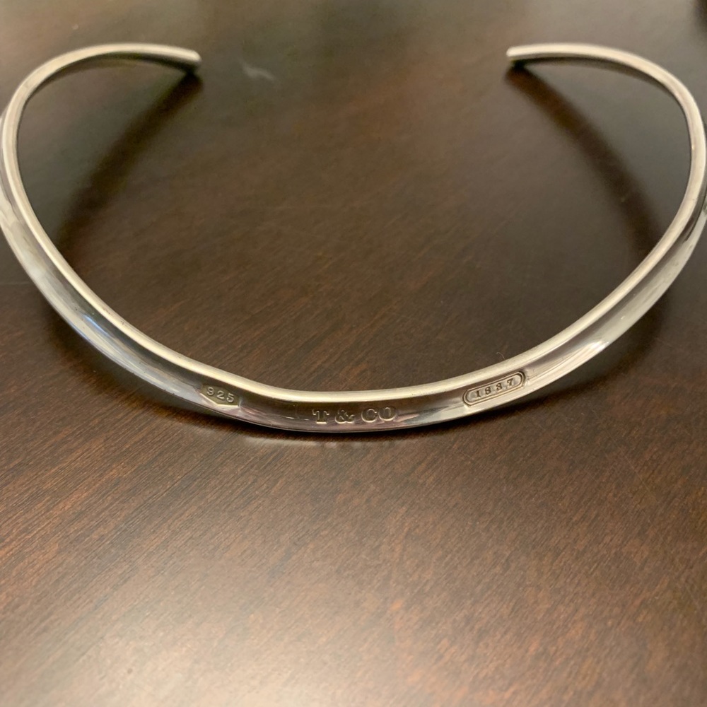 Tiffany & Co. 1837 cuff choker necklace